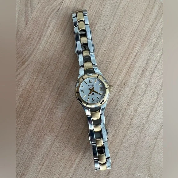 Relic | Accessories | Relic Wet Two Tone Ladies Watch With  display picture 2